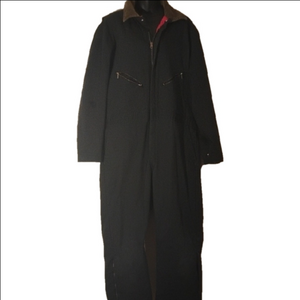 Walls Vintage  Coverall with Brown Corduroy Collar.Chores! Size XL.